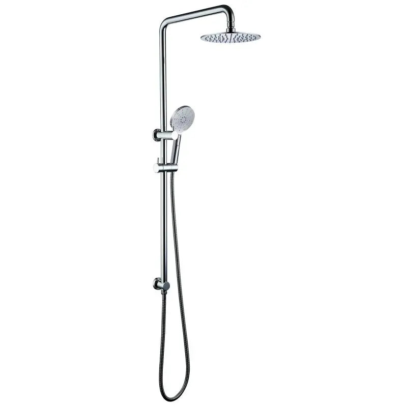 2 in 1 Shower Rail - Round