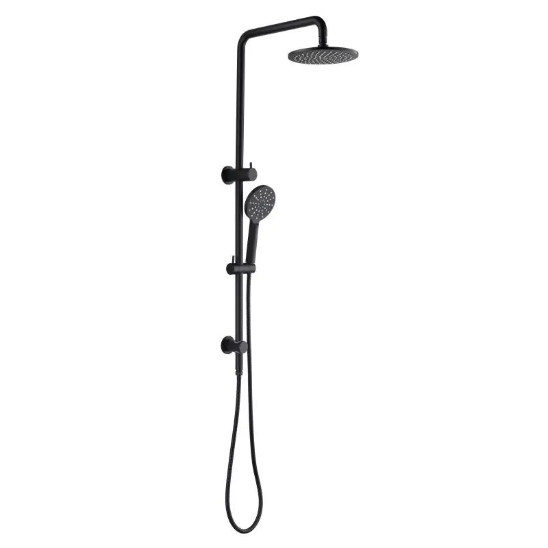 2 in 1 Shower Rail - Round