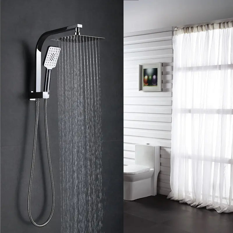 Roma 2 in 1 Shower Rail Square