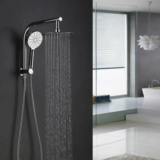 Roma 2 in 1 Shower Rail Round